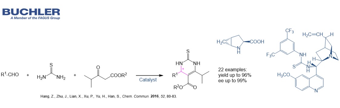 Biginelli reaction catalyzed by Quinine Derivative - Buchler GmbH