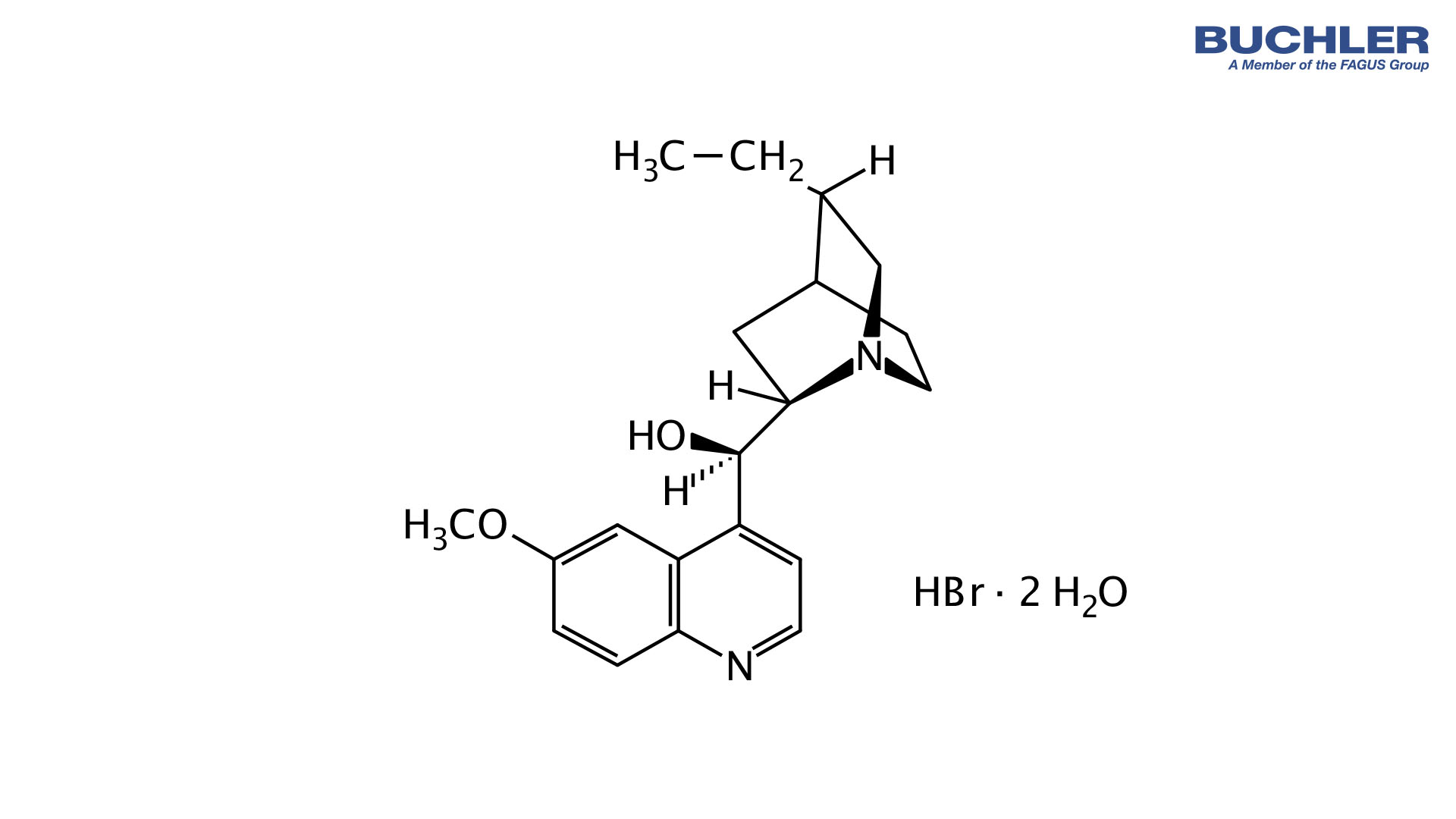 Dihydroquinine Hydrobromide Chemical Structure